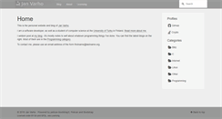 Desktop Screenshot of jan.varho.org